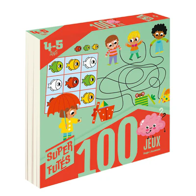 100 jeux pour super futés 4-5 ans