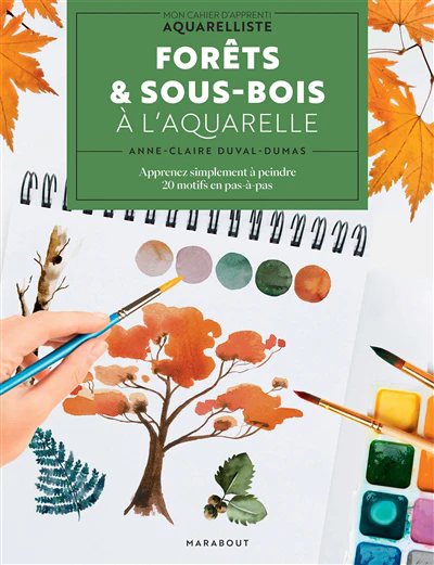 Arbres & forêts à l'aquarelle