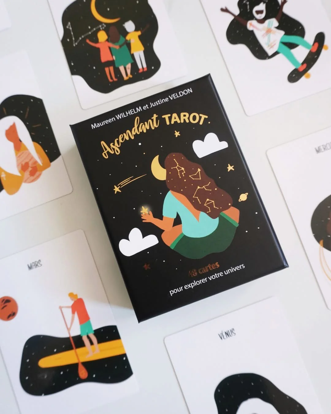 Ascendant tarot - coffret