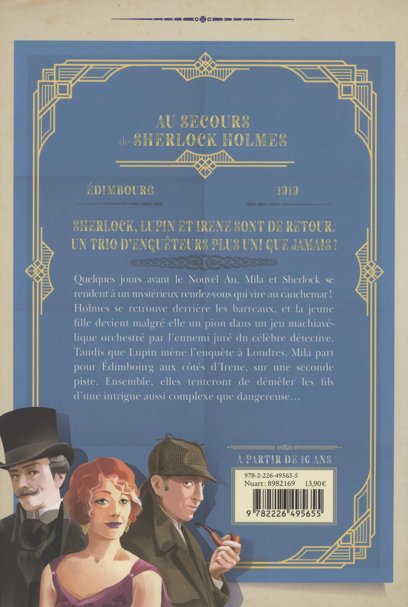 Sherlock, Lupin et moi - Au secours de Sherlock Holmes - Tome 18 - Image 2