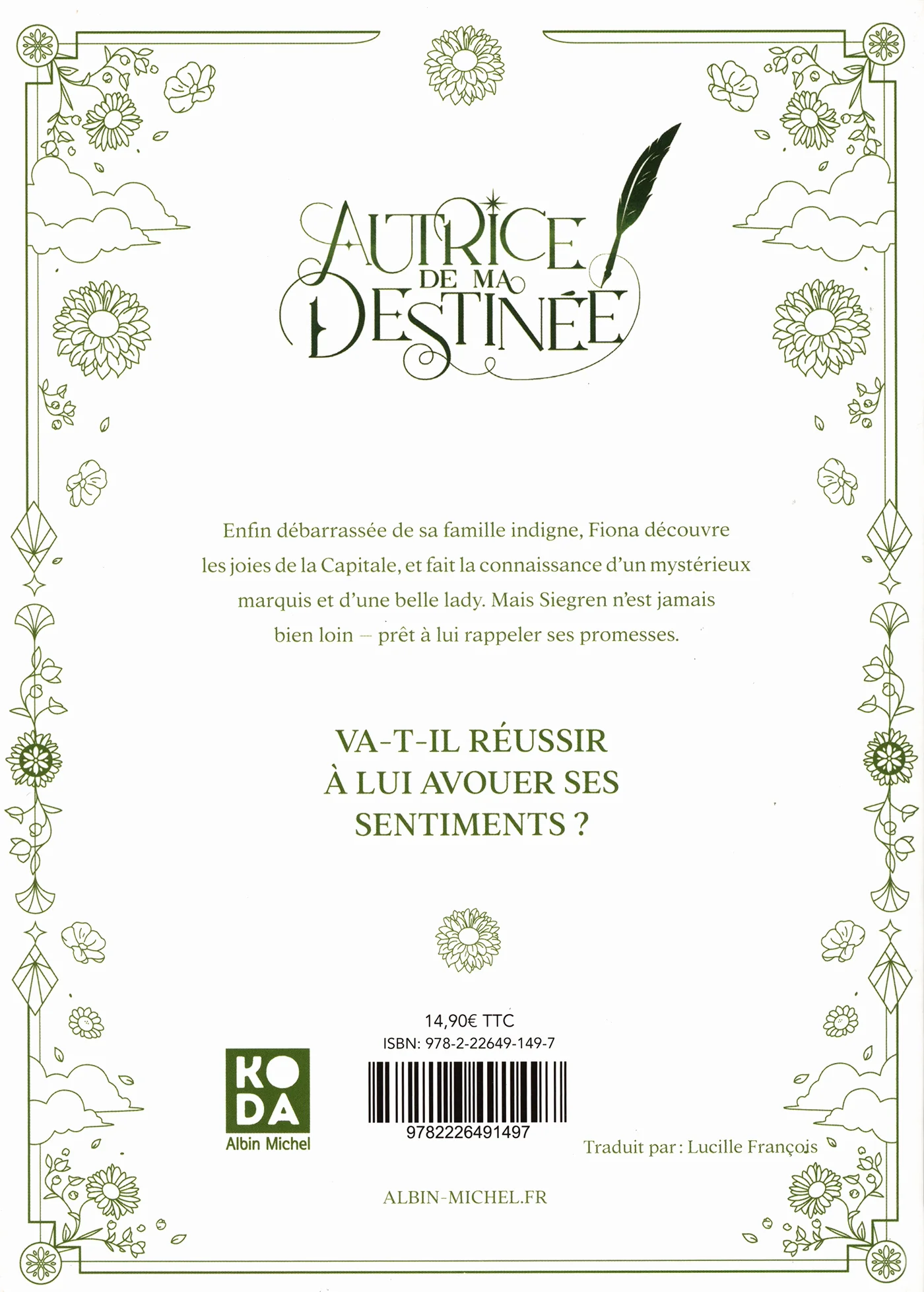 L'autrice de ma destinée - Tome 01 - Image 2