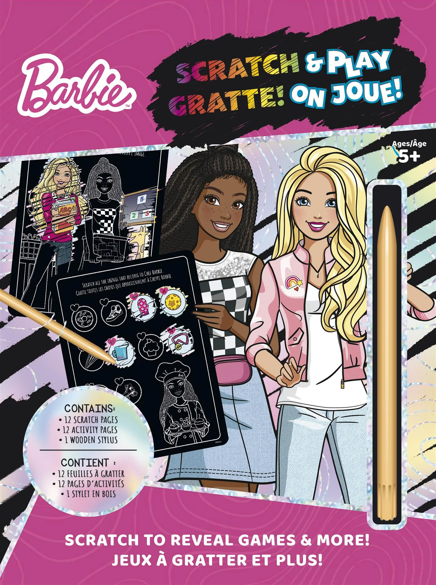 BARBIE -GRATTE! ON JOUE