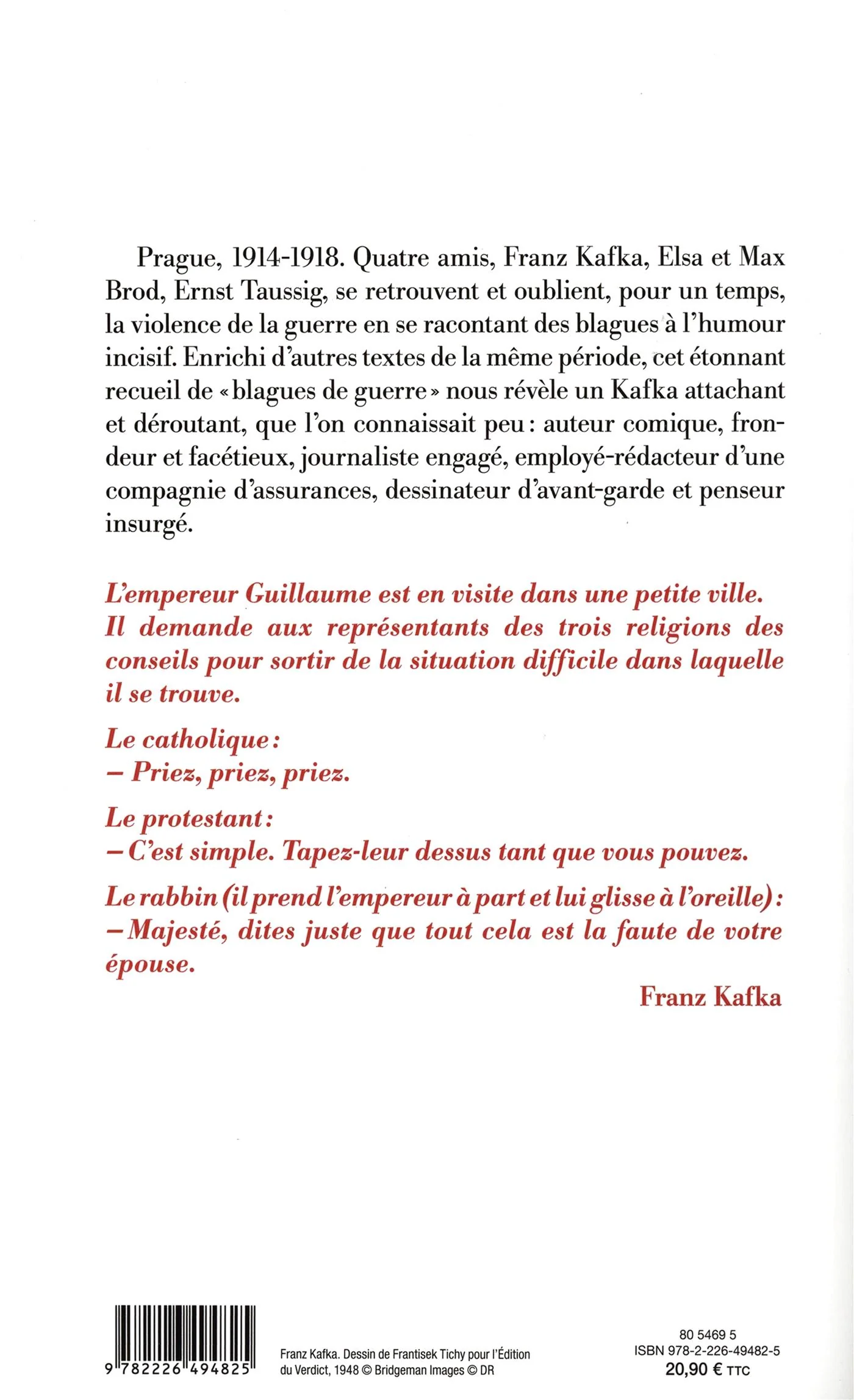 Blagues de guerre de Franz Kafka et ses amis - Image 2
