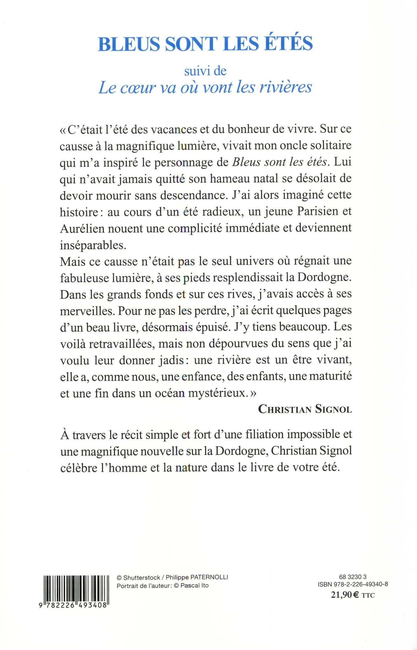 Bleus sont les étés ; Le coeur va où vont les rivières - Image 2
