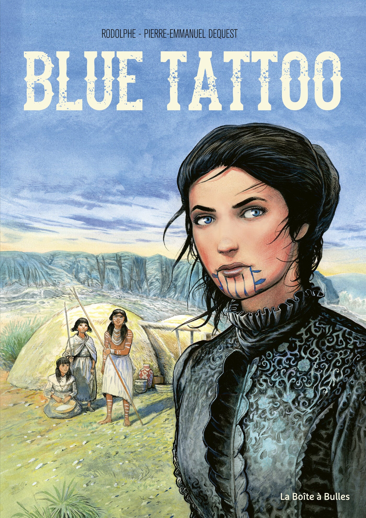 Blue tattoo