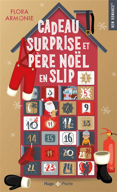 Cadeau surprise et père Noël en slip