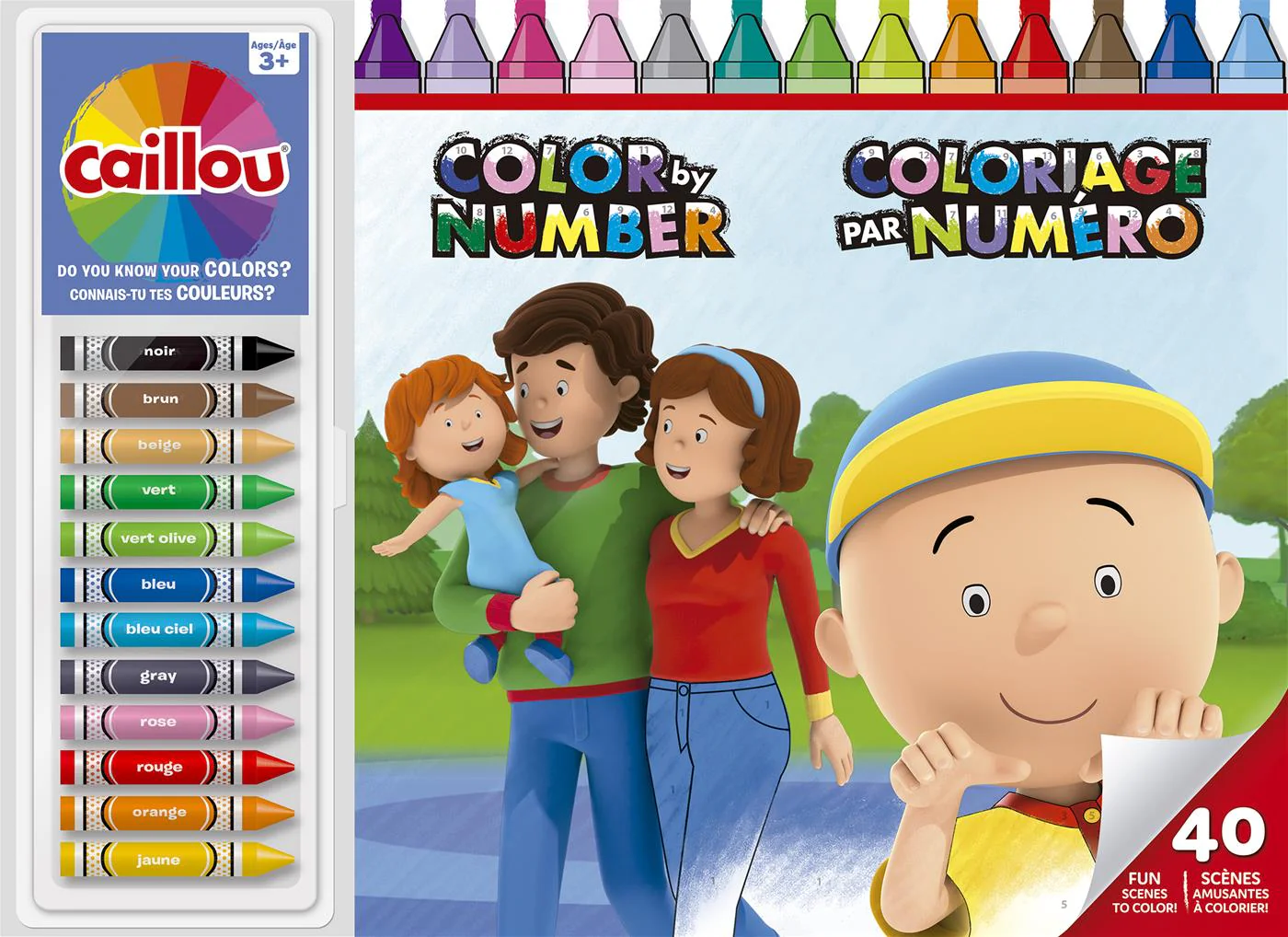 Caillou 3d -coloriage par numero - Image 2