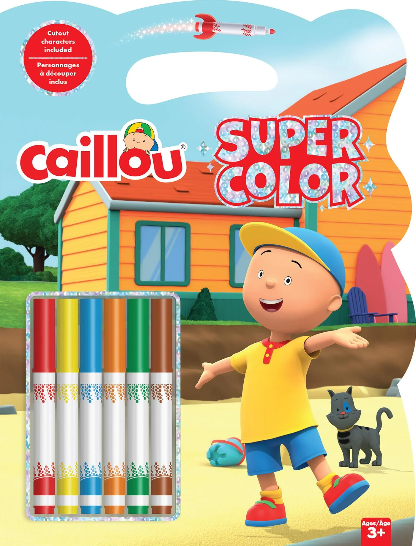 Caillou 3d -supr color