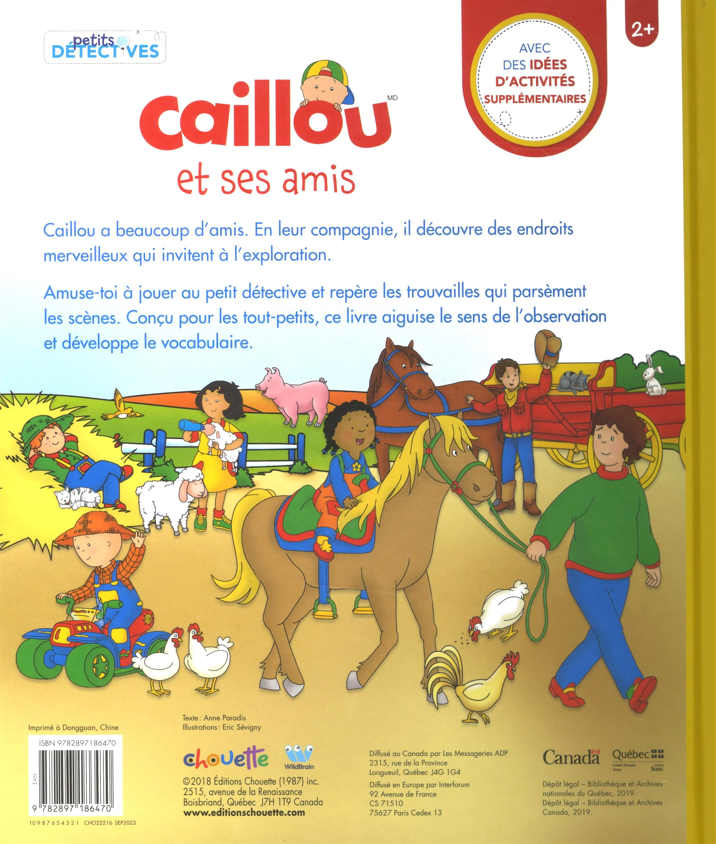 Caillou et ses amis : Cherche et trouve pour tout-petits - Image 2
