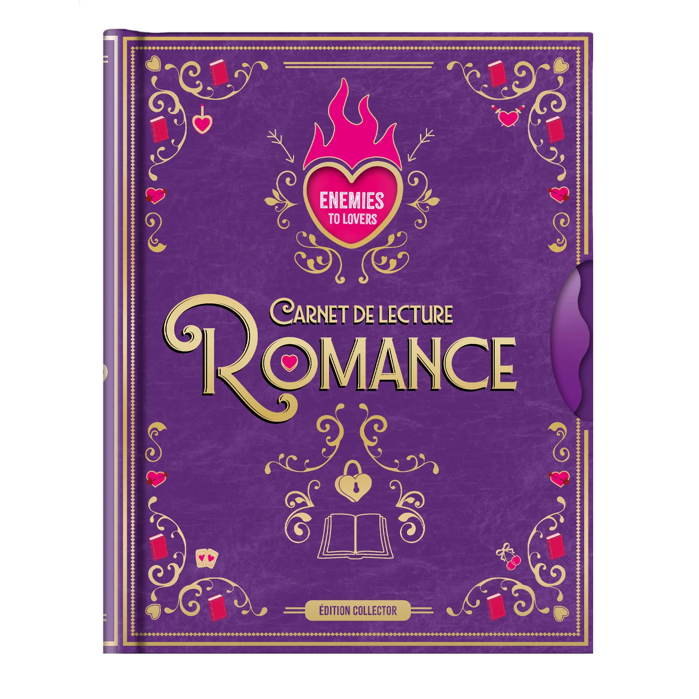 Carnet de lecture Romance - Édition collector