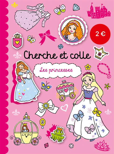 Cherche et colle : Les princesses