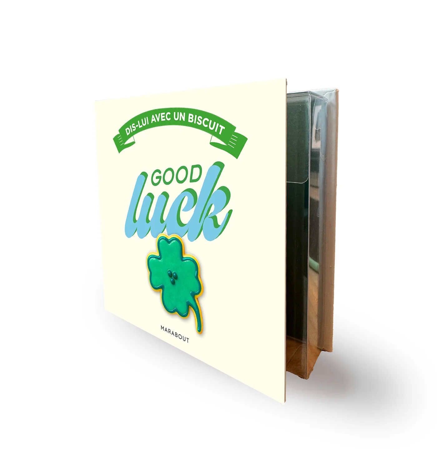 Coffret Dis lui avec un biscuit - Good luck