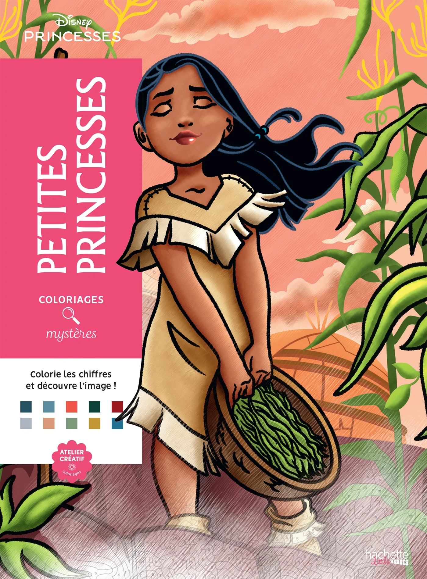Coloriages mystères Disney - Petites princesses