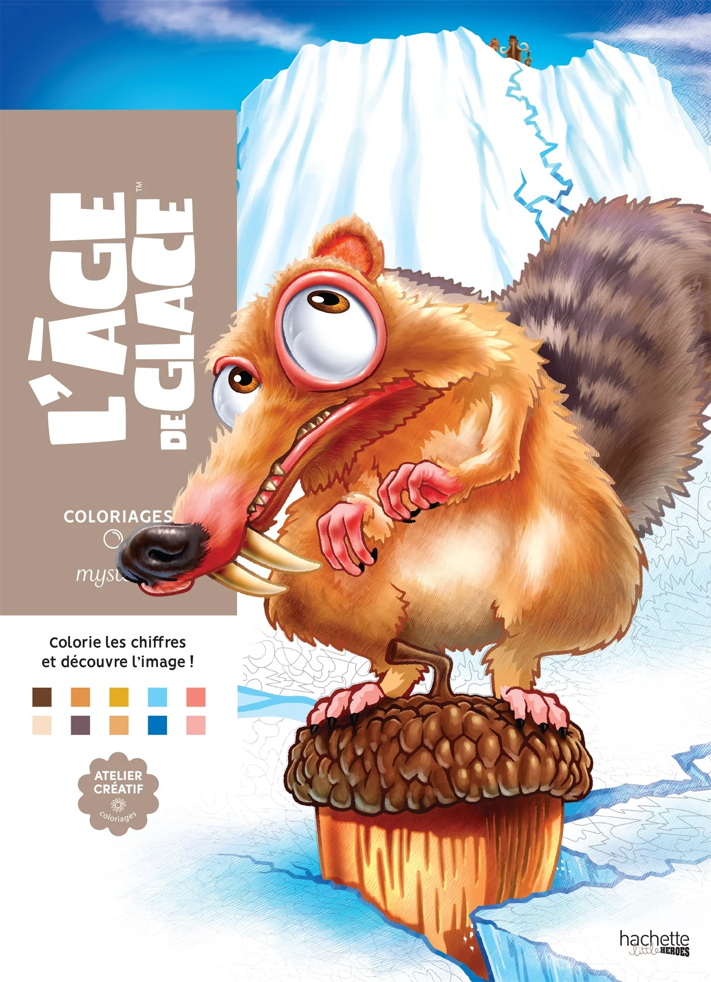 Coloriages mystères - L'Âge de glace