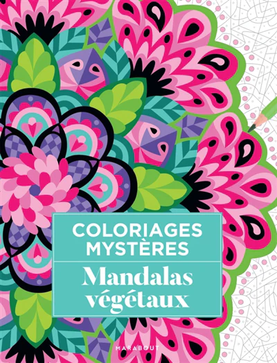 Coloriages mystères - Mandalas végétaux - Image 6
