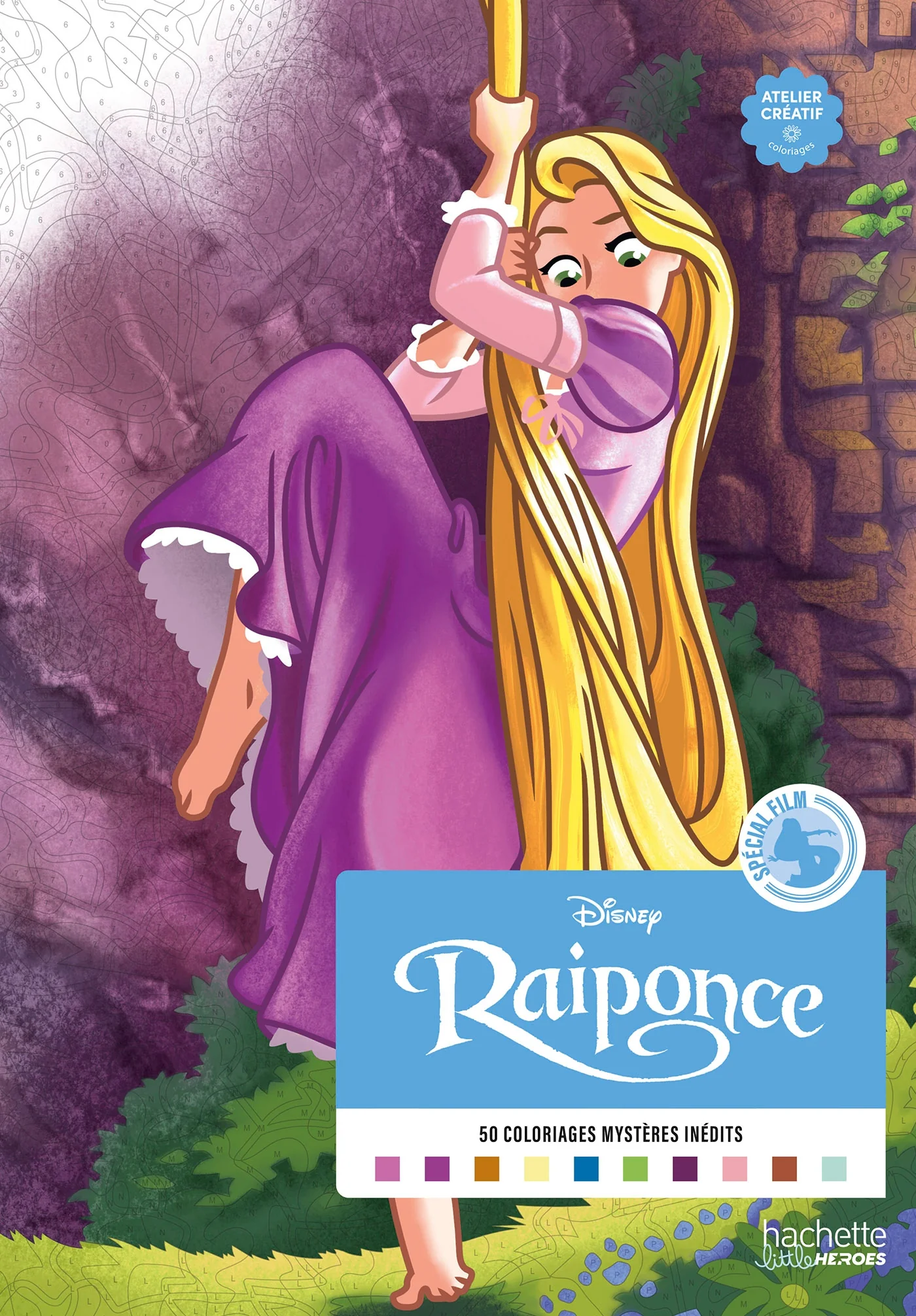 Coloriages mystères spécial film - Raiponce