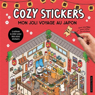 Cozy Stickers - Mon joli voyage au Japon