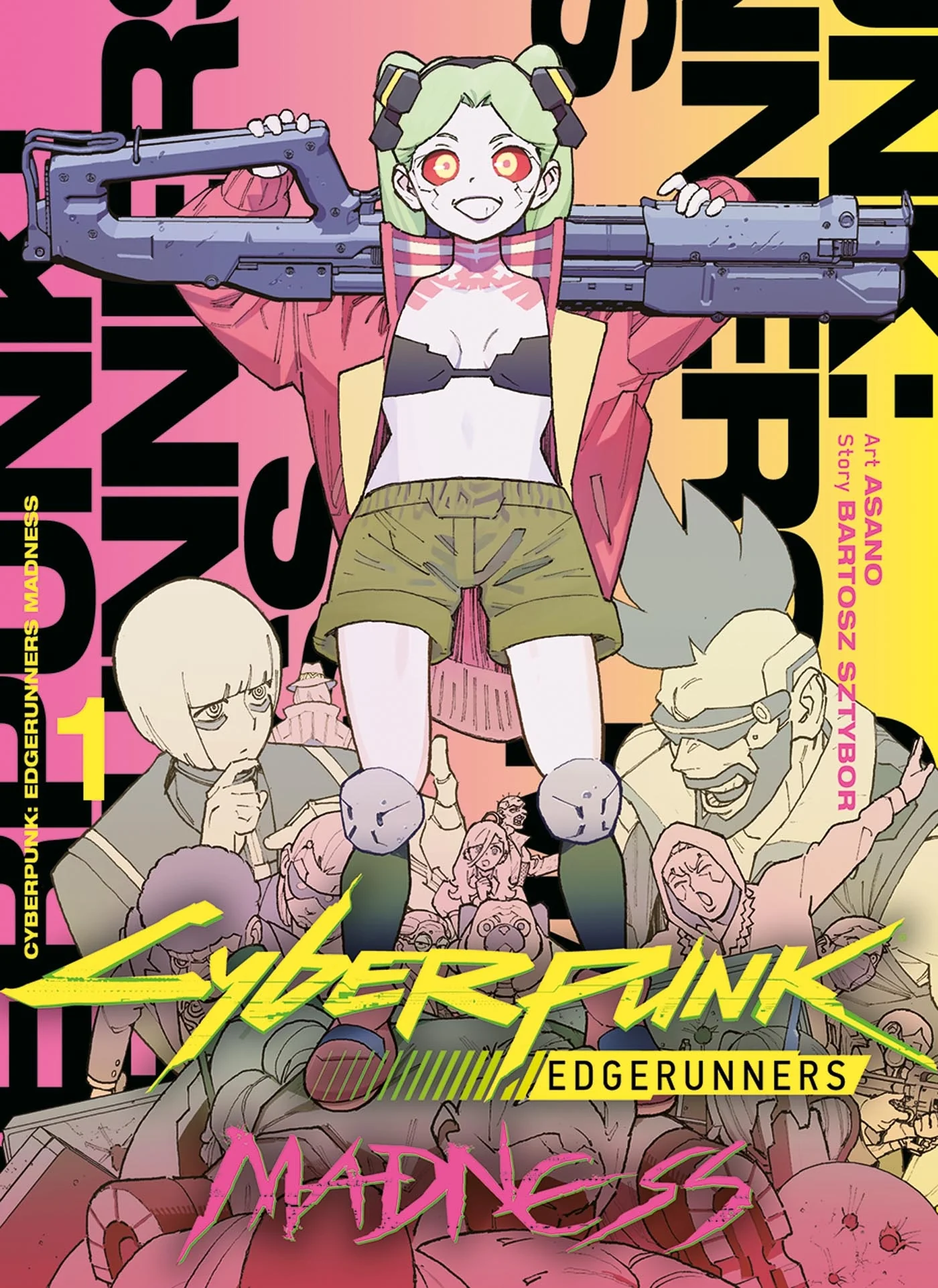 Cyberpunk Edgerunners MADNESS T01