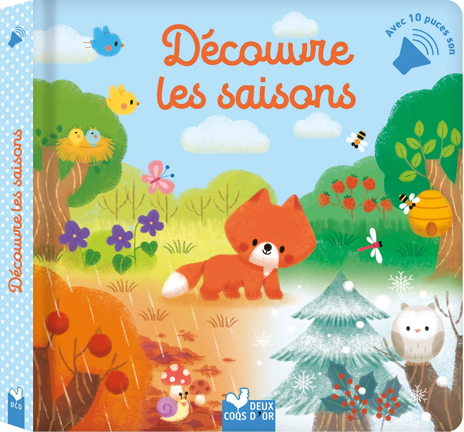 Découvre les saisons - livre sonore