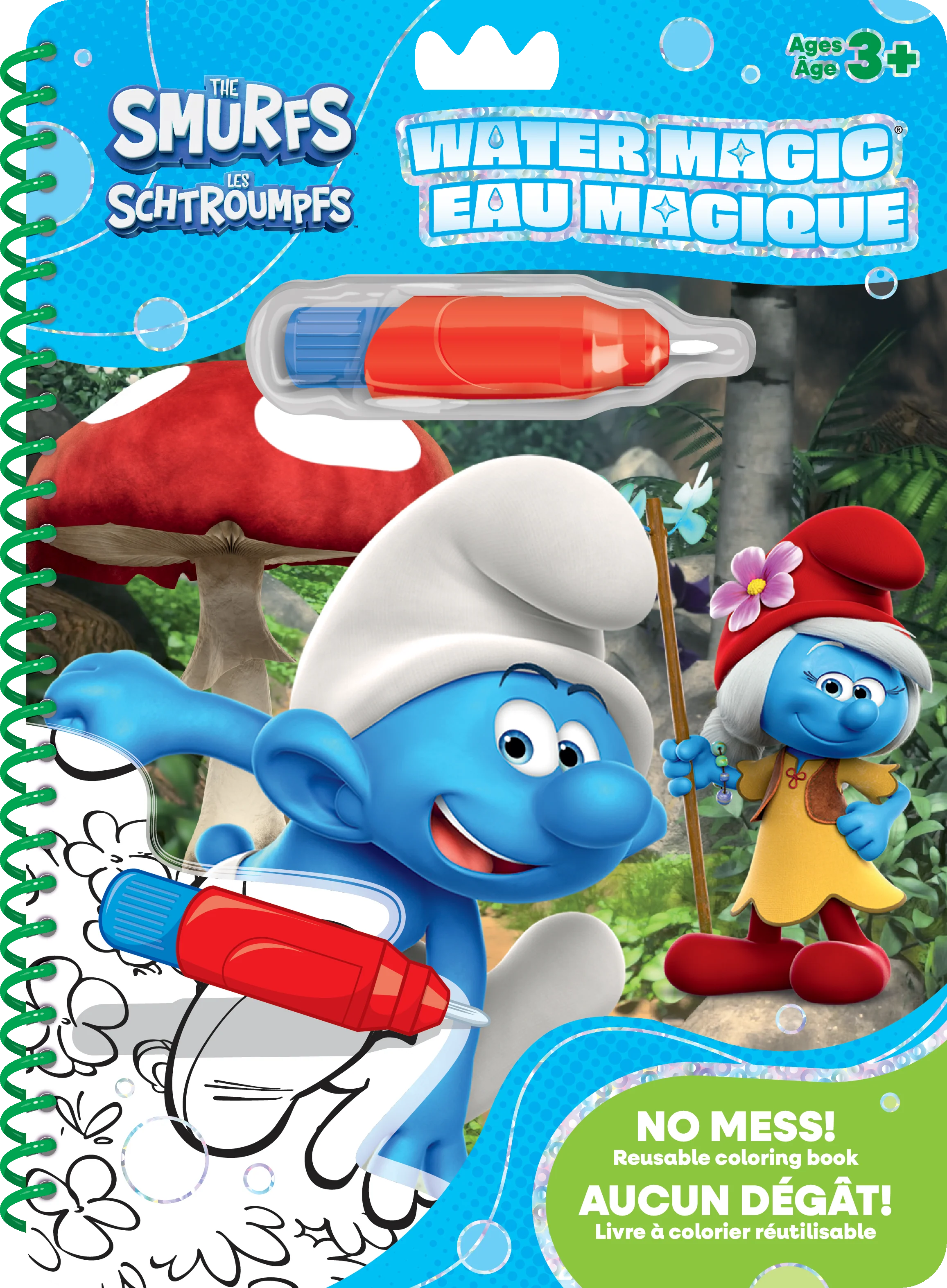 Eau magique - Schtroumpfs