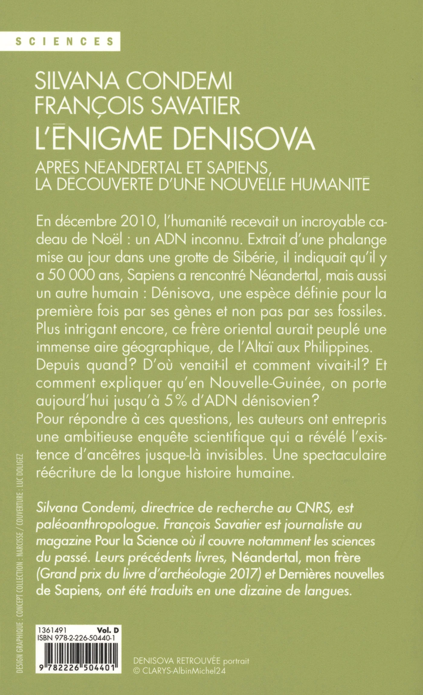 ENIGME DENISOVA -L'
