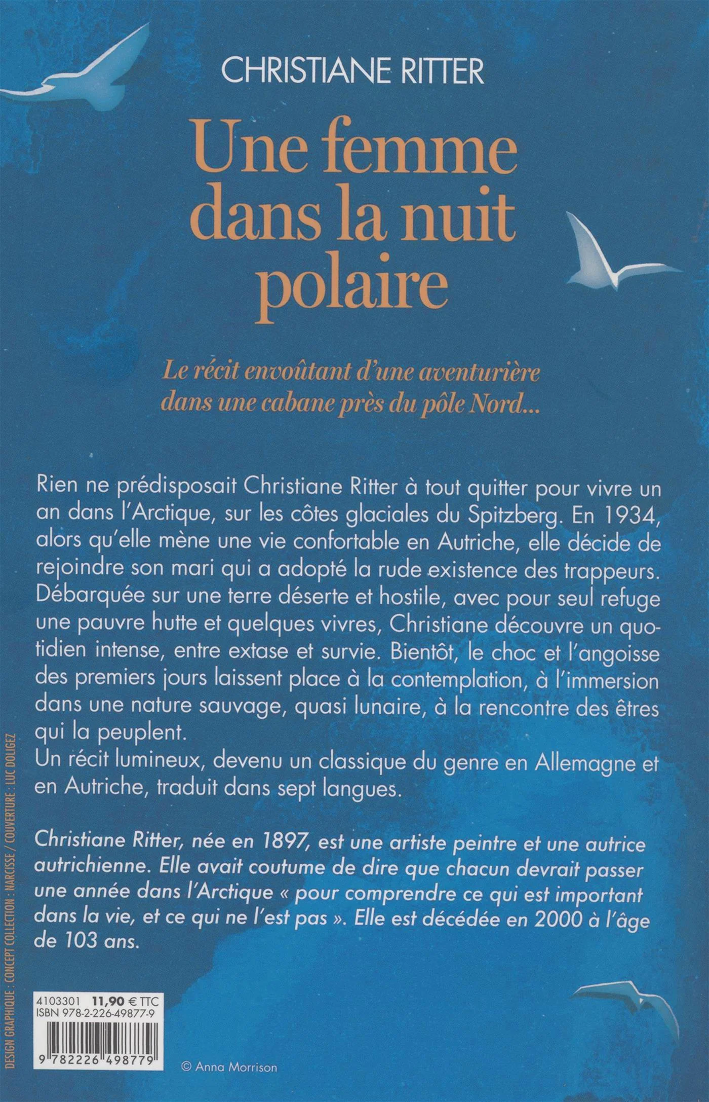 Femme dans la nuit polaire -une - Image 2