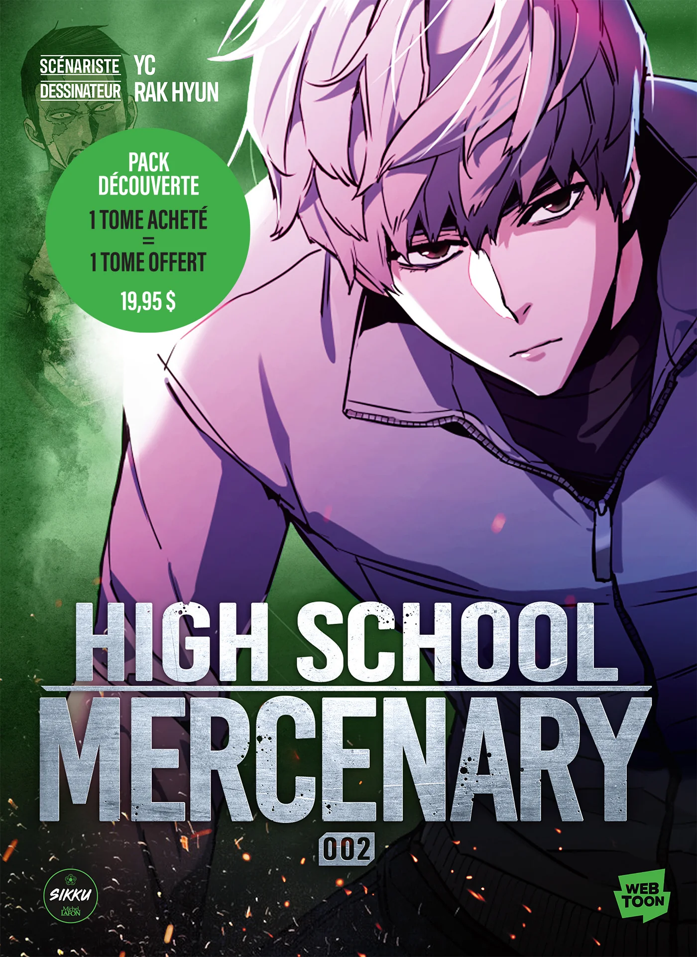 HIGH SCHOOL MERCENARY -PACK OFFRE..T1-T2 - Image 2