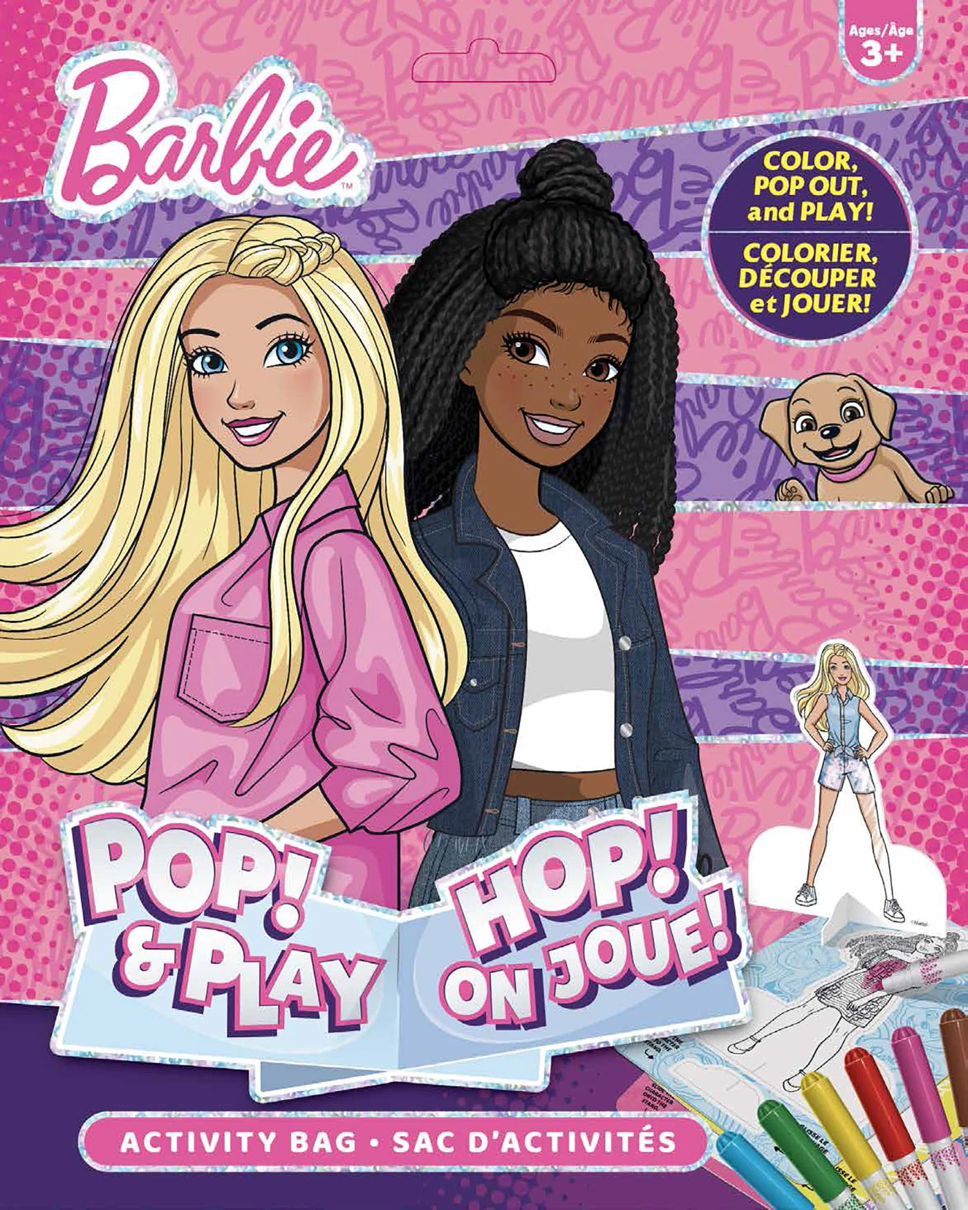 Hop! on joue - Barbie