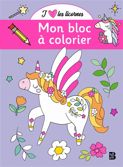 Mon bloc à colorier