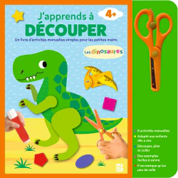 J'apprends à découper Les dinosaures