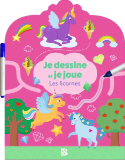 Je dessine et je joue : Licornes - Image 4