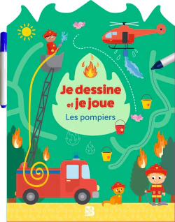 Je dessine et je joue : Pompiers - Image 2