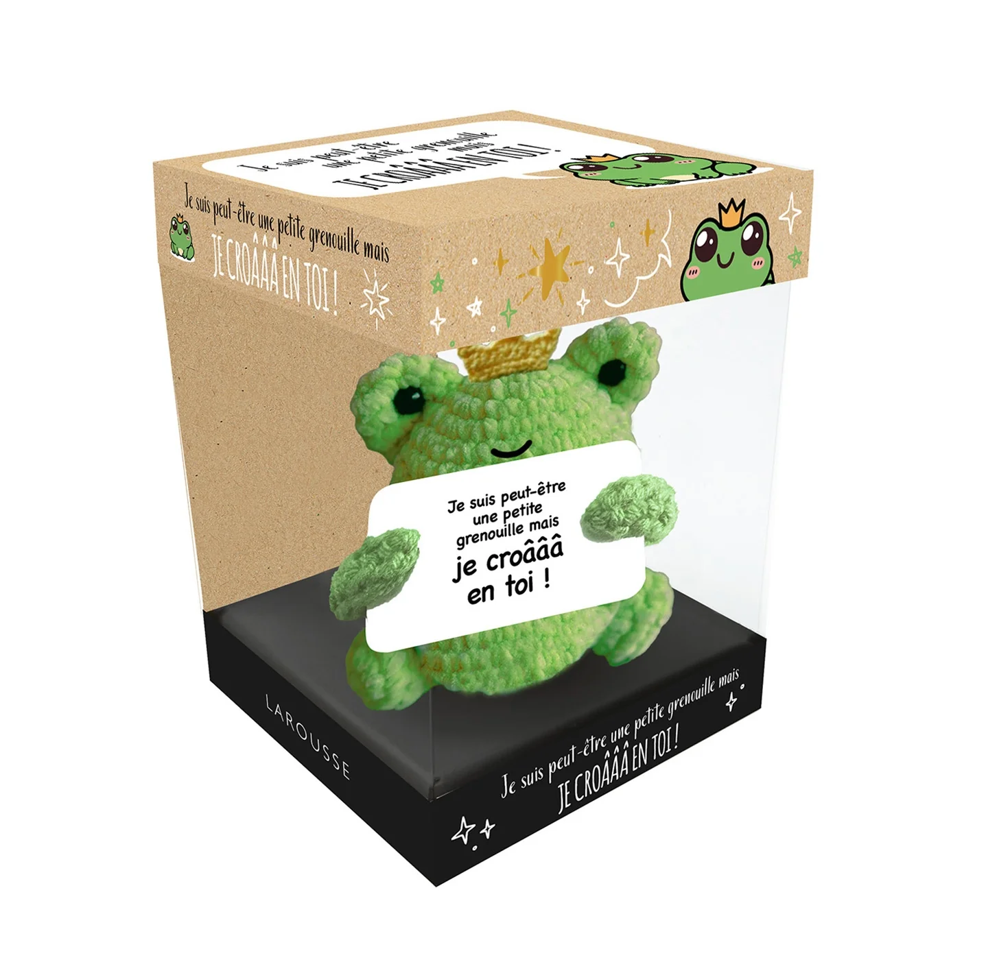 Je suis peut-être une petite grenouille mais je croâââ en toi !