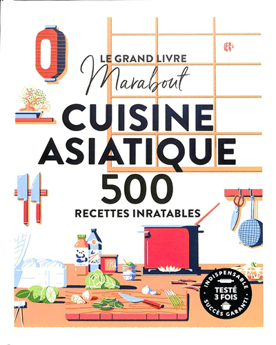 Le grand livre Marabout de la cuisine asiatique