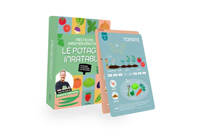 Le potager inratable : 10 légumes, le calendrier, les techniques : mes fiches jardinier débutant