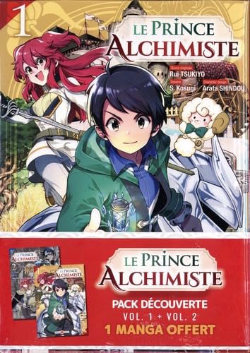 Le Prince alchimiste - Pack promo vol. 01 et 02 - édition limitée