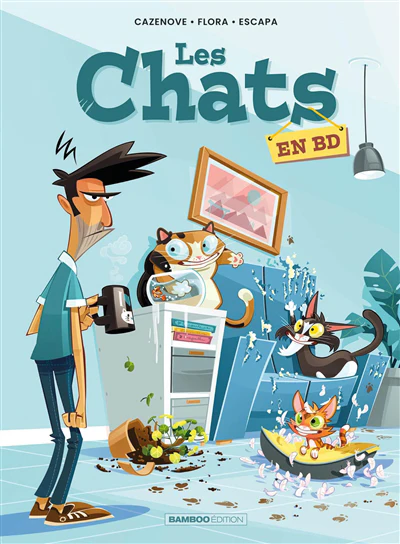 Les Chats en BD - tome 02