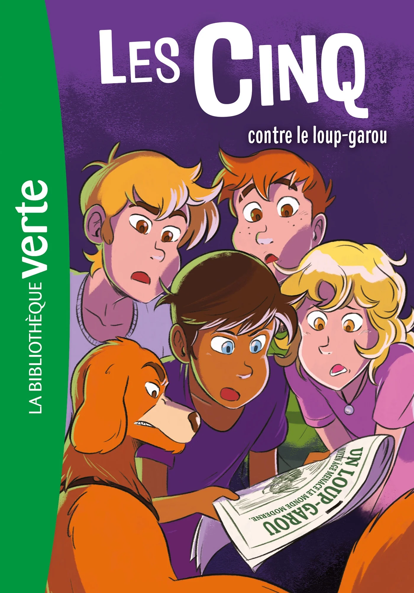 Les Cinq NED 43 - Les Cinq contre le loup-garou