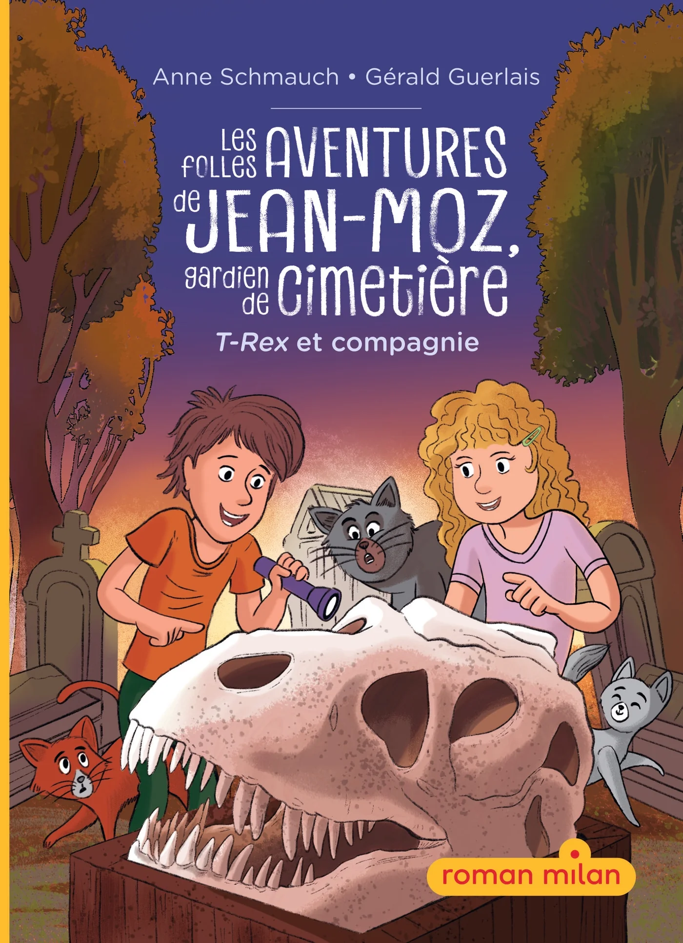 Les folles aventures de Jean-Moz, gardien de cimetière, Tome 01
