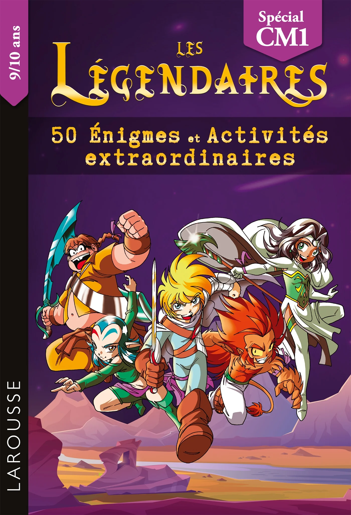 Les Légendaires - 50 Enigmes et activités extraordinaires CM1
