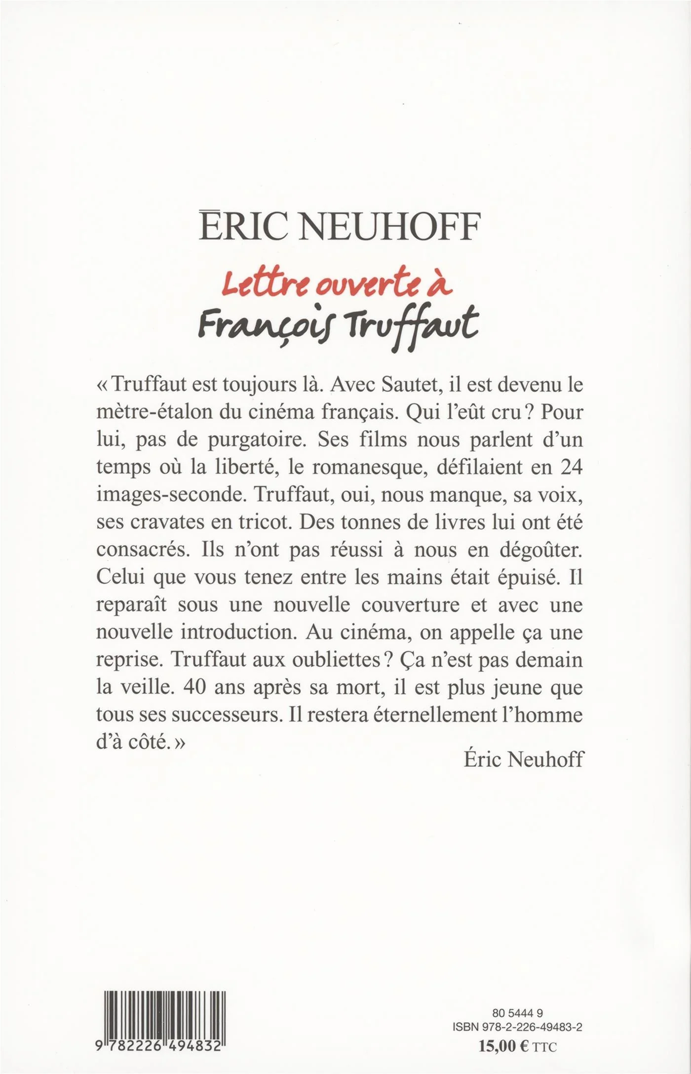 Lettre ouverte a François Truffaut - Image 2