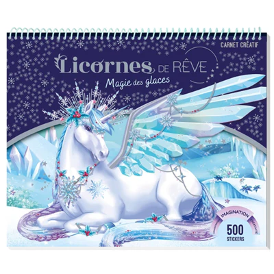 Licornes de rêve - Carnet créatif - Magie des glaces - Image 3