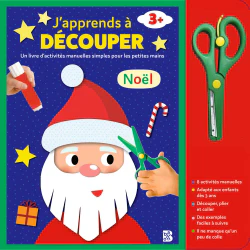 Livre d'activités avec ciseaux Noël