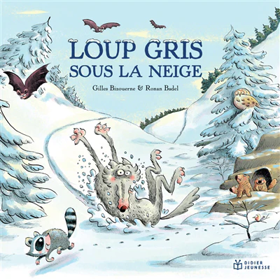 Loup gris sous la neige - Image 7
