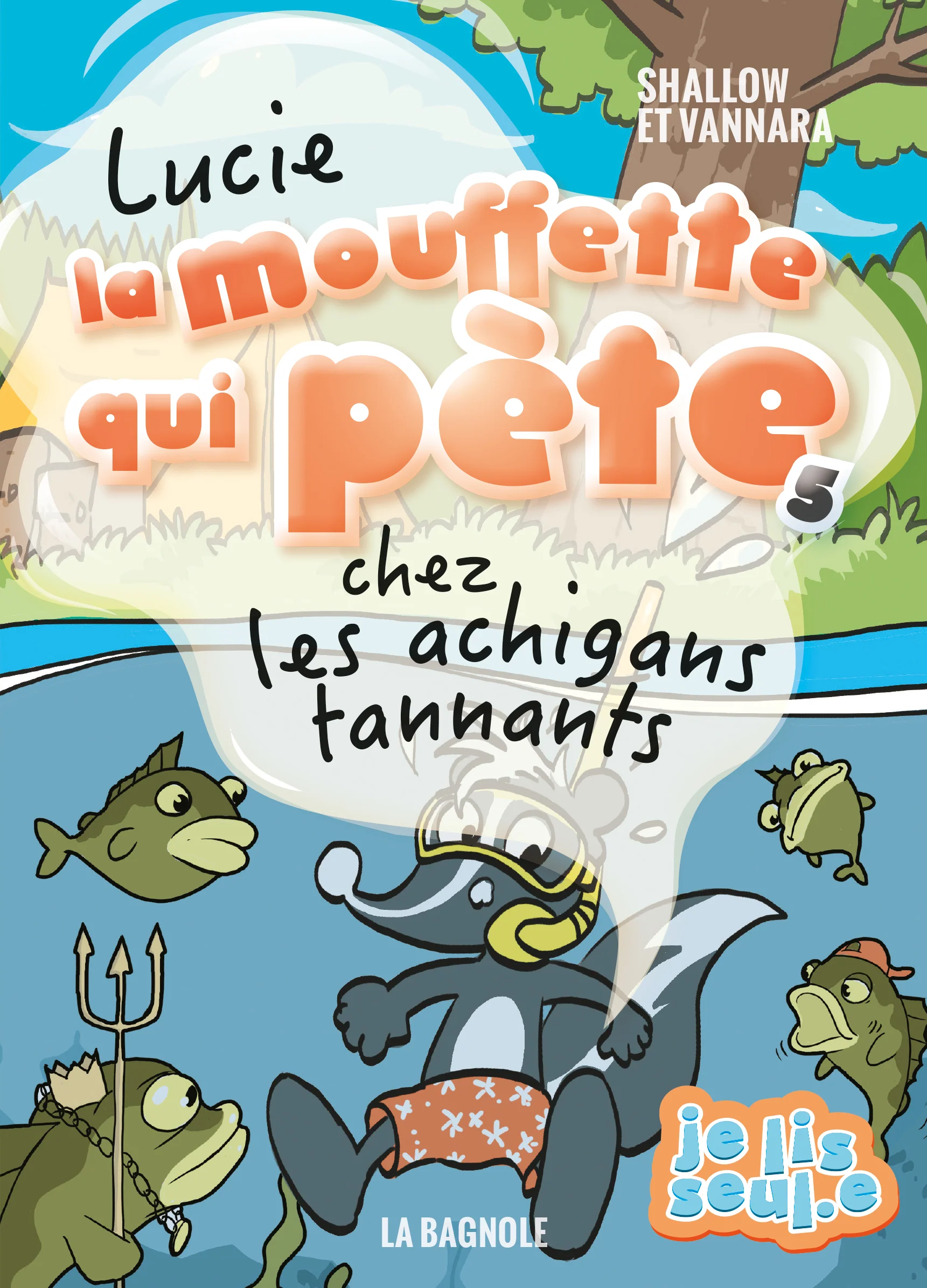 Lucie la mouffette qui pète chez les achigans tannants NÉ