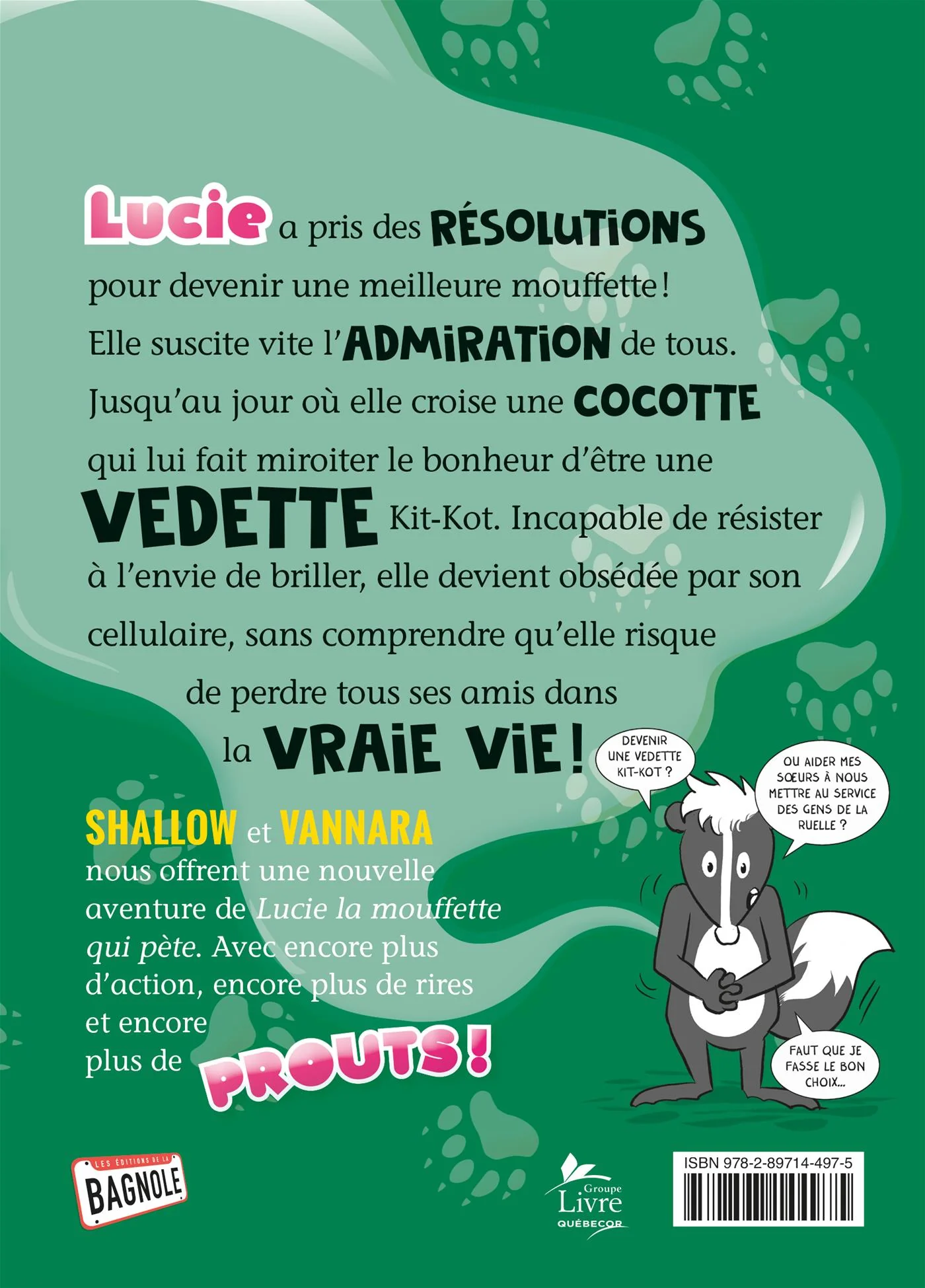 Lucie la mouffette qui pète et la Cocotte Kit-Kot - Image 2