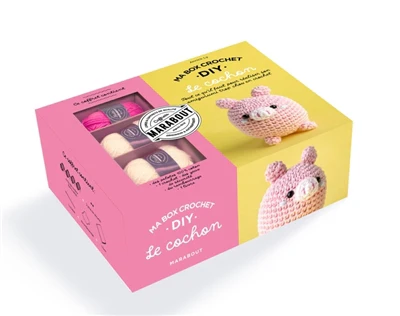 Ma box crochet Cochon Apily
