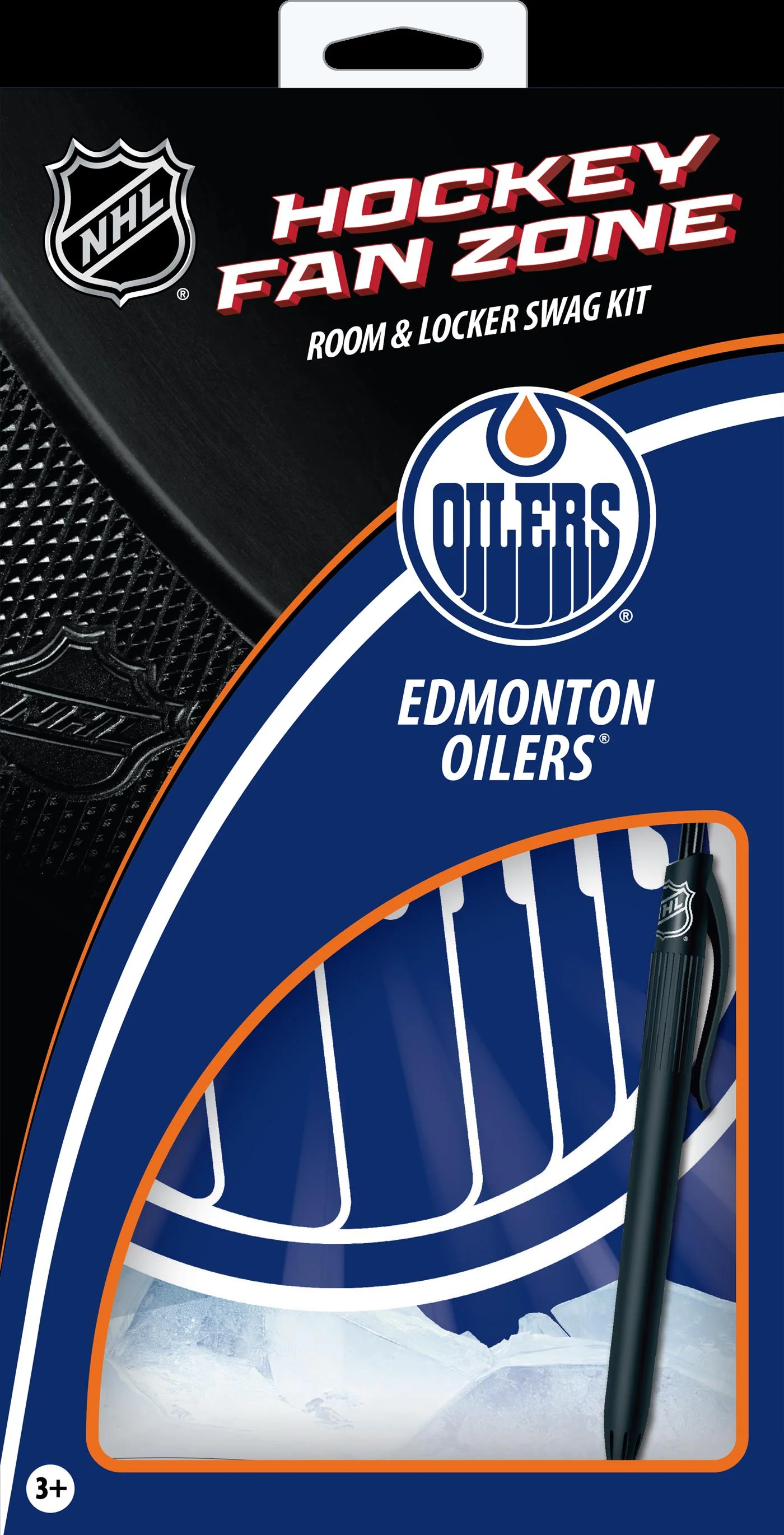 Ma trousse de hockey - Edmonton Oilers (en anglais) : Room & Locker Swag Kit