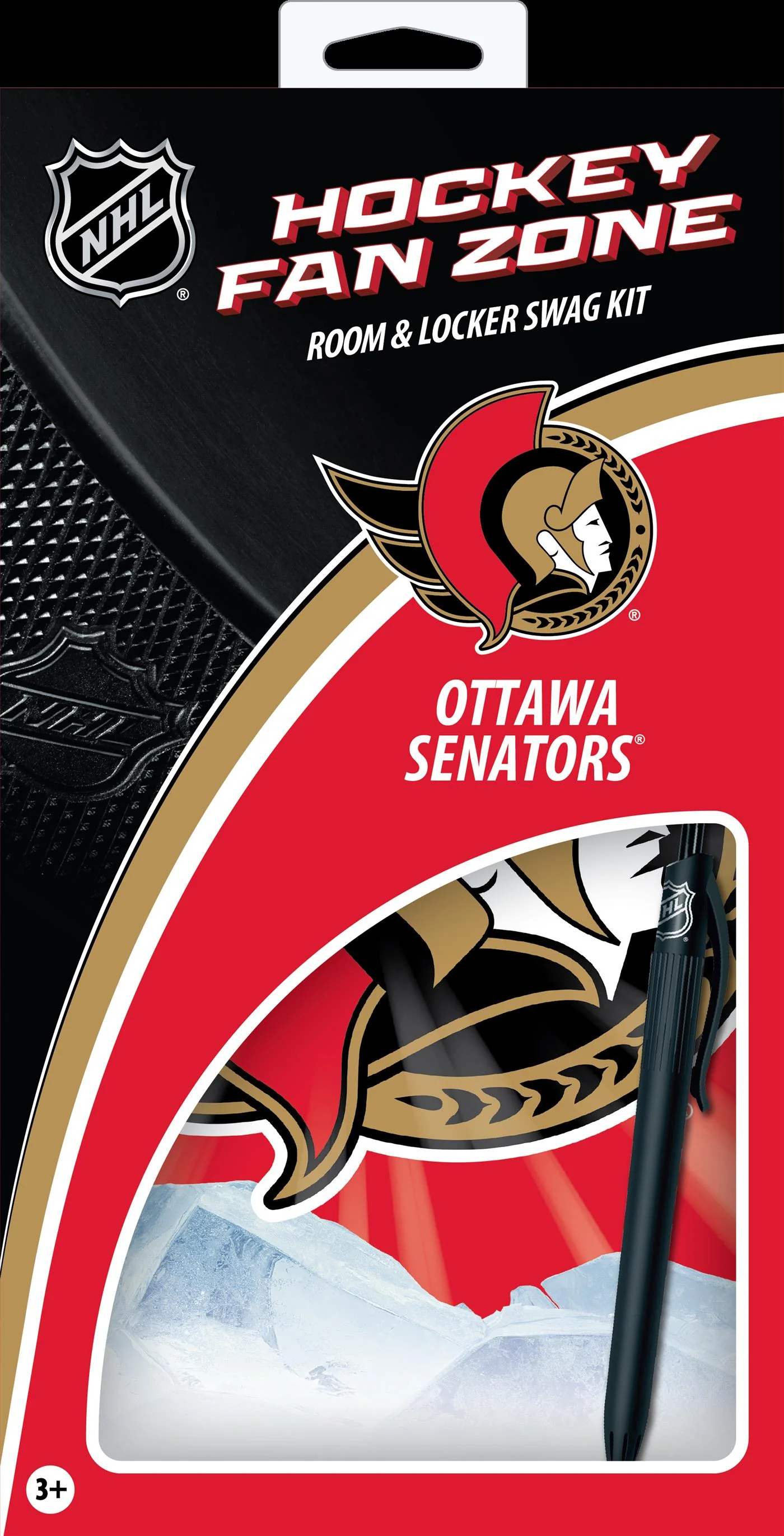 Ma trousse de hockey - Ottawa Senators (en anglais) : Room & Locker Swag Kit