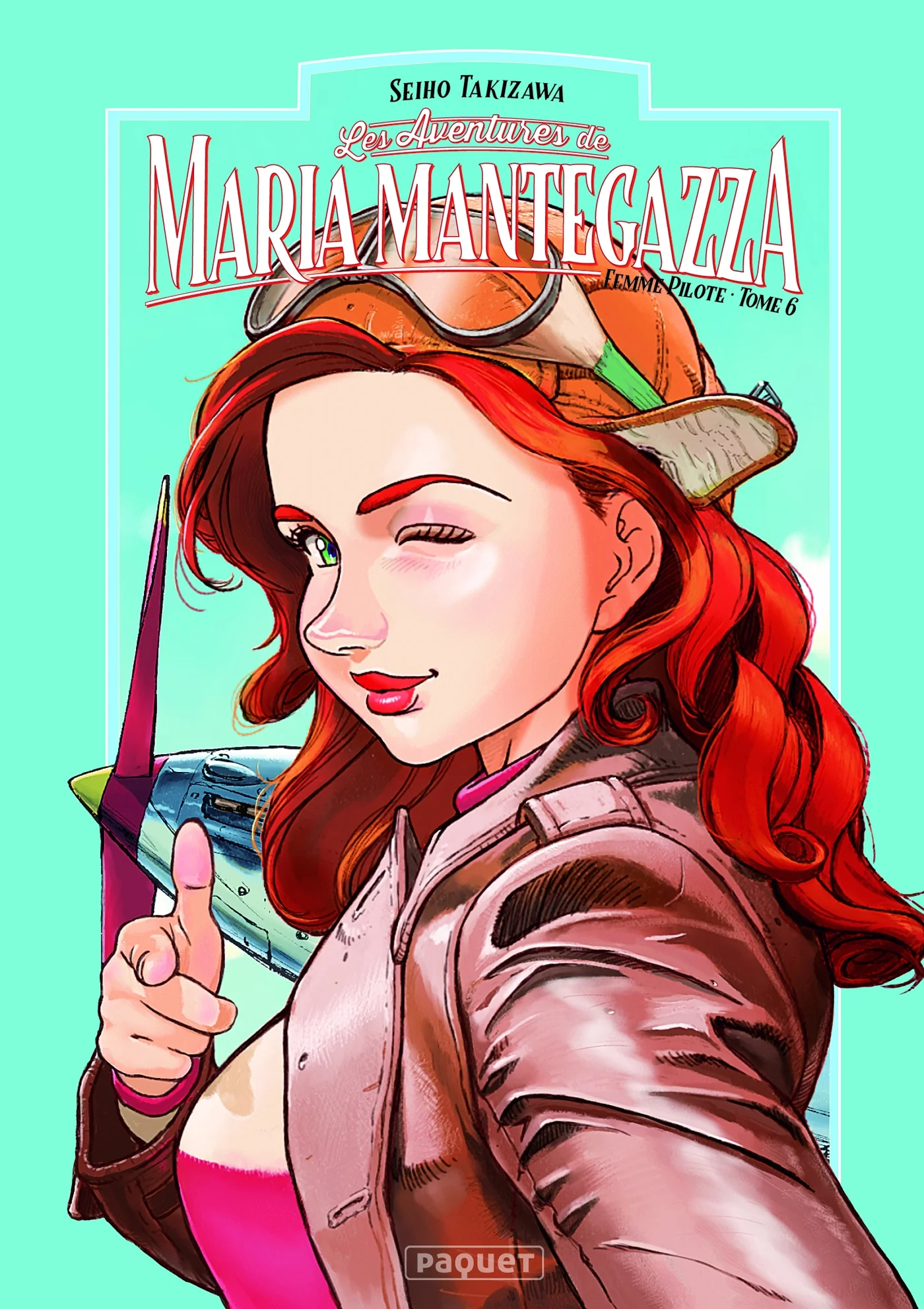 Maria Mantegazza, femme pilote - Tome 6 + Tome 1 offert